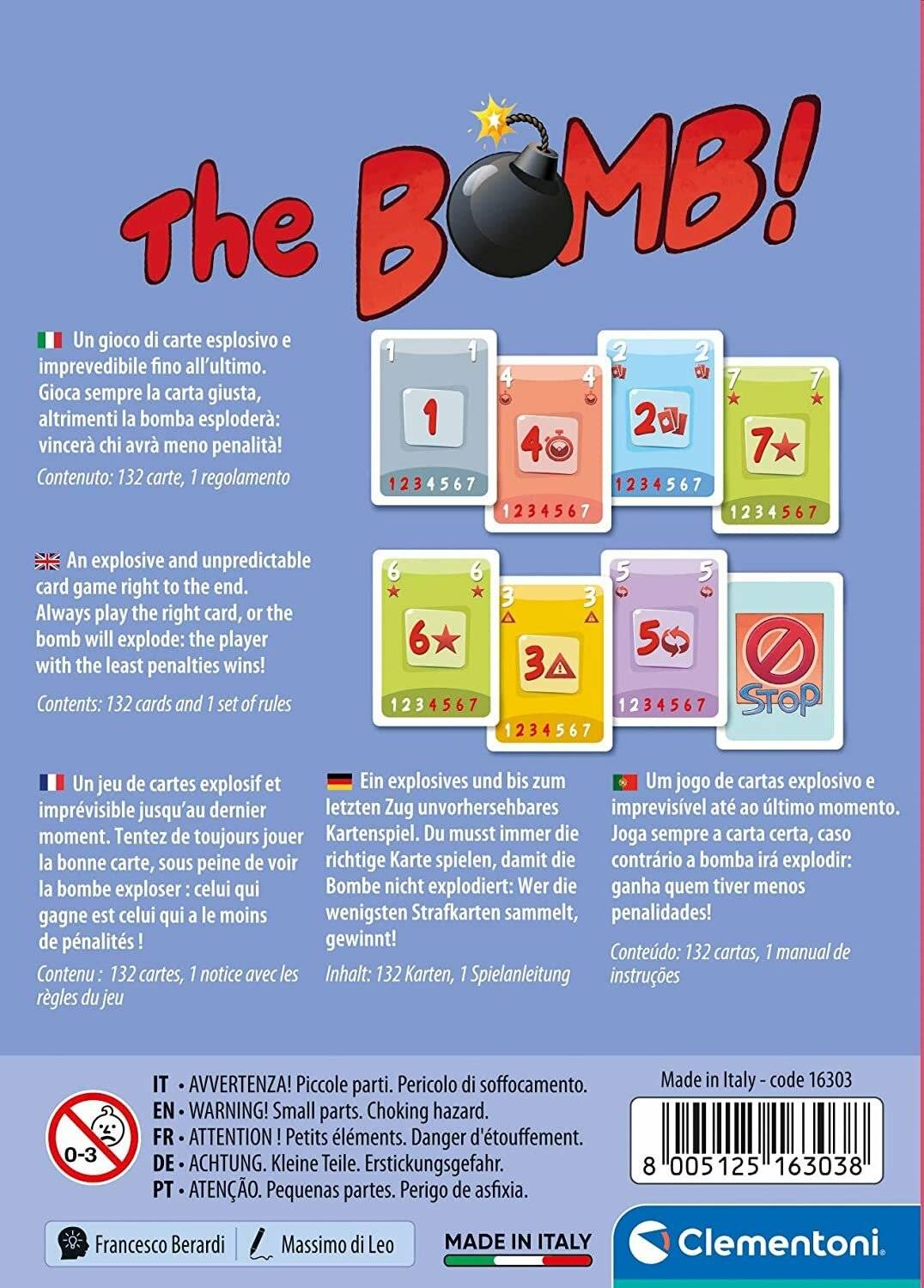CLEMENTONI Kartenspiel Bomba