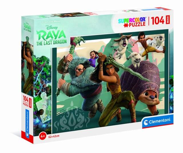 CLEMENTONI Puzzle Raya und der Drache MAXI 104 Teile