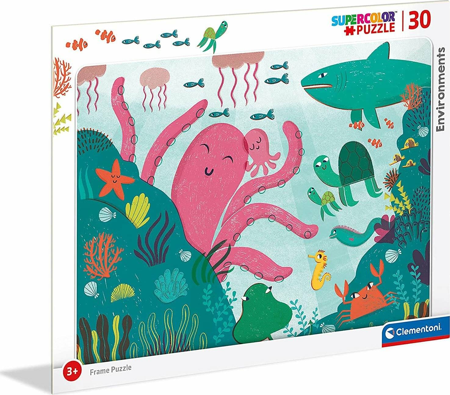 CLEMENTONI Puzzle Leben im Wald 30 Teile