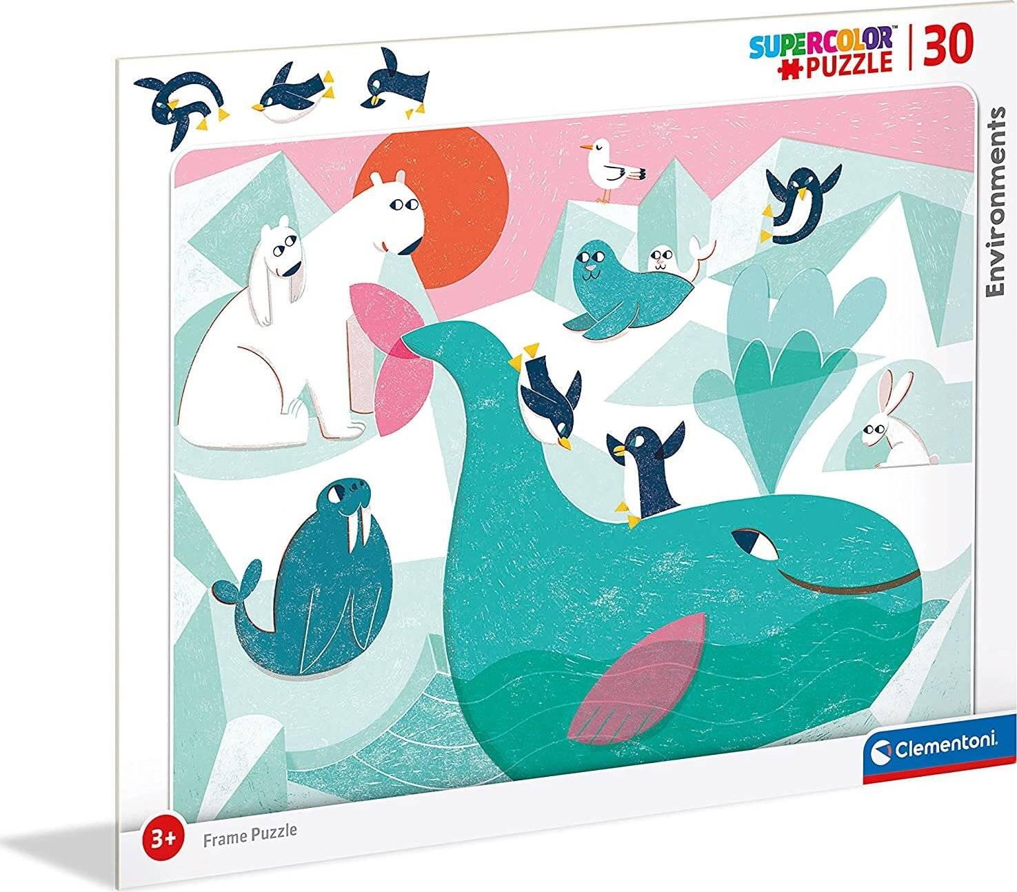 CLEMENTONI Puzzle Leben im Wald 30 Teile