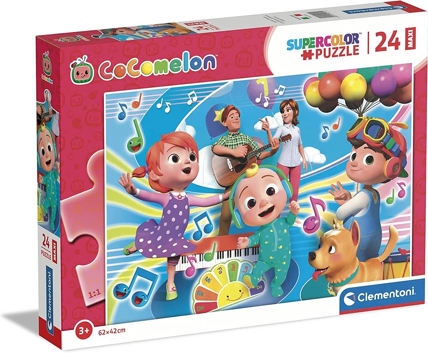 CLEMENTONI Puzzle CoComelon und Musik MAXI 24 Teile