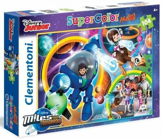 CLEMENTONI Puzzle Miles from the Future: die Familie MAXI 104 Teile