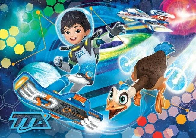 CLEMENTONI Puzzle Miles from the Future MAXI 24 Teile