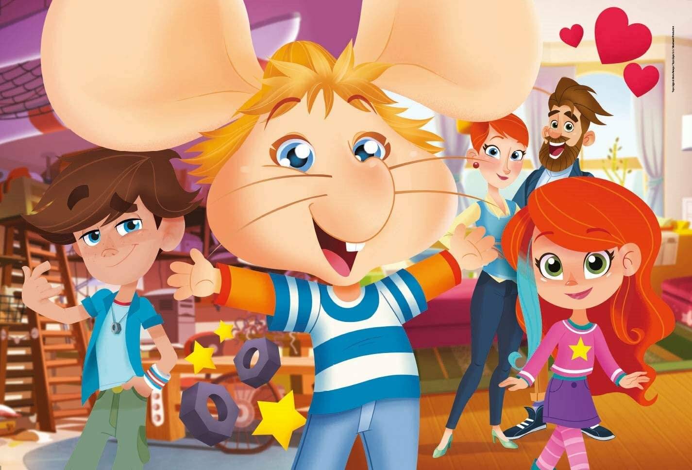 CLEMENTONI Puzzle Maus Gigio MAXI 60 Teile