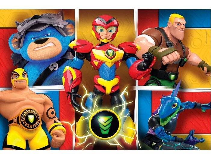 CLEMENTONI Puzzle Power Players MAXI 60 Teile