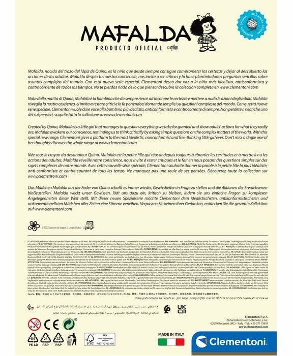 CLEMENTONI Puzzle Mafalda 500 Teile