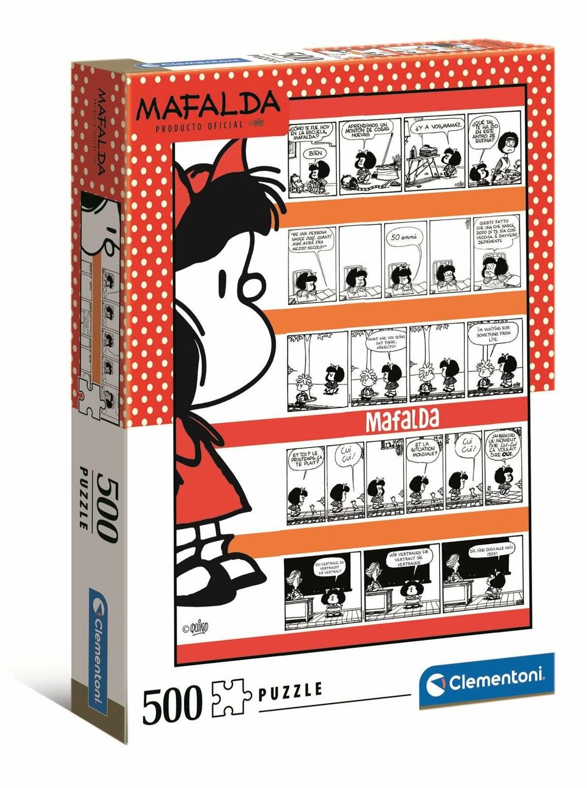 CLEMENTONI Puzzle Mafalda 500 Teile