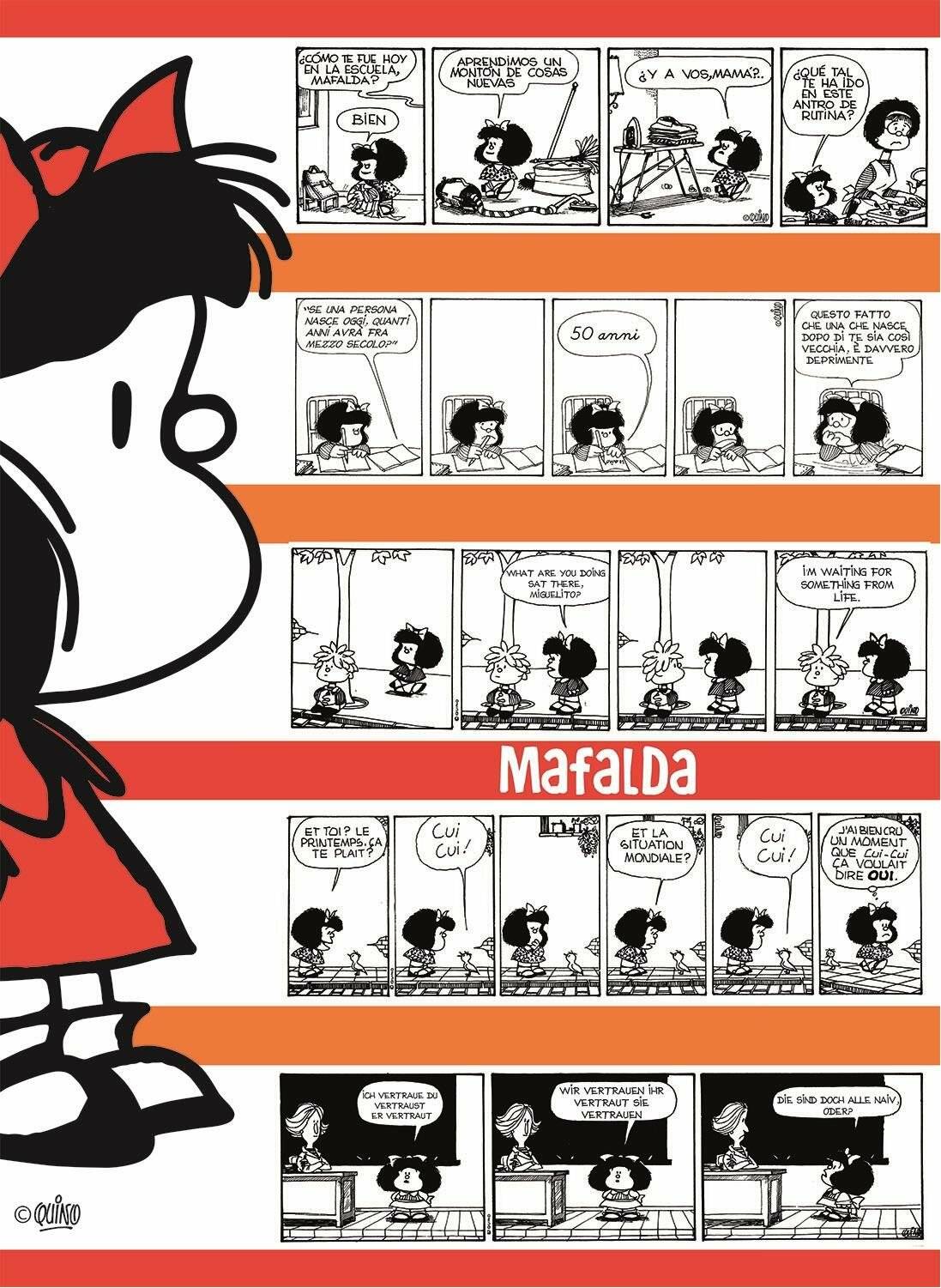 CLEMENTONI Puzzle Mafalda 500 Teile