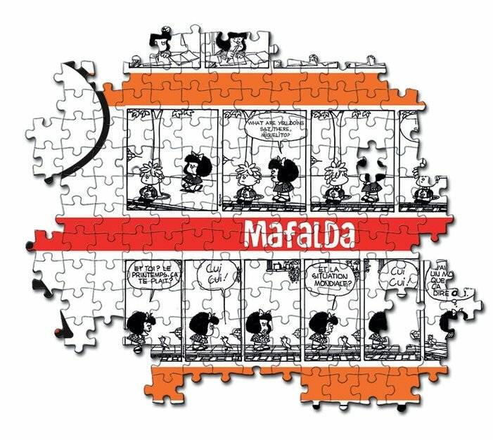 CLEMENTONI Puzzle Mafalda 500 Teile