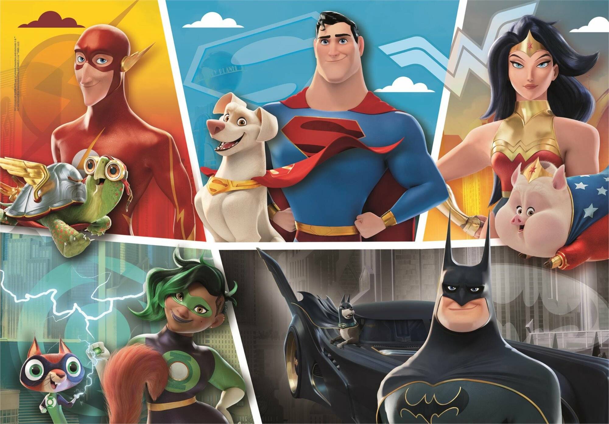 CLEMENTONI Puzzle DC Super Pets 104 Teile