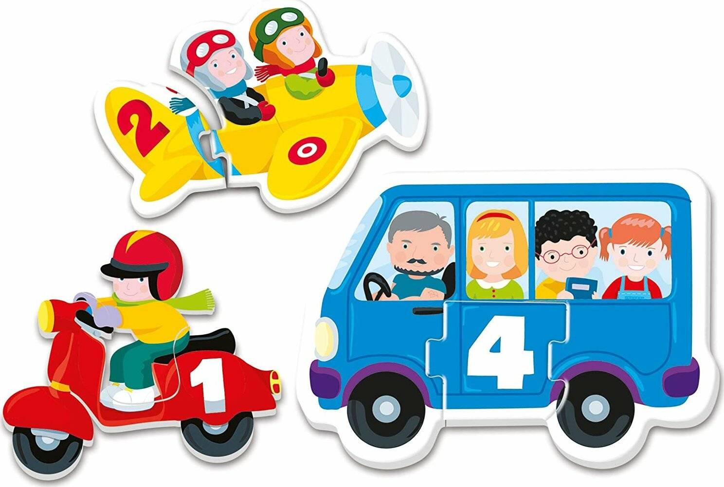 CLEMENTONI Young Learner: erste Zahlen 9x2 Stück