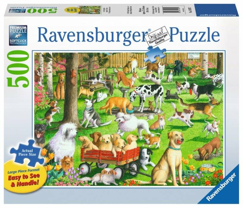 RAVENSBURGER Hundepark-Puzzle XXL 500 Teile
