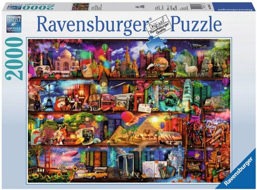 RAVENSBURGER Puzzle Welt der Bücher 2000 Teile