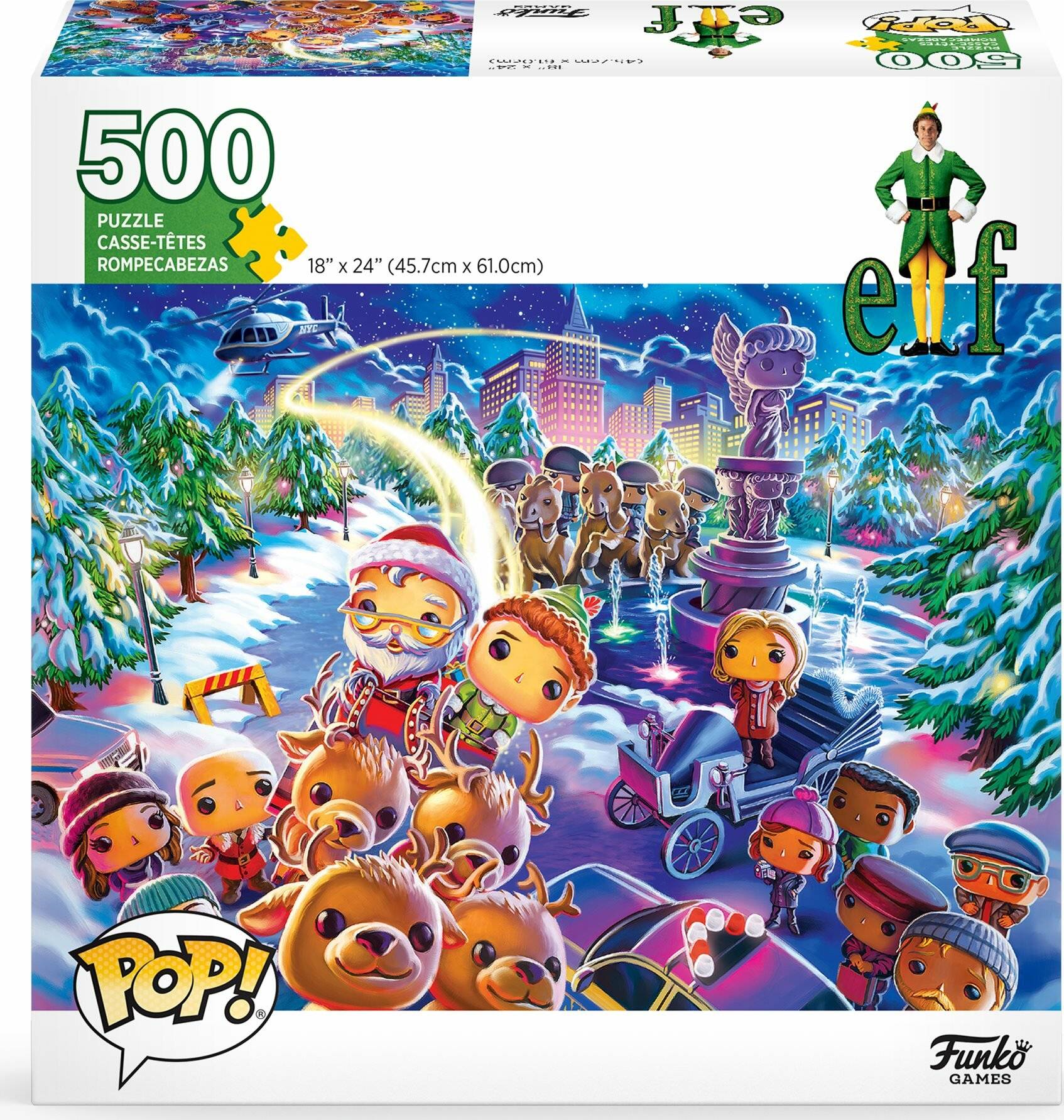 Buddy - Der Weihnachtself POP! Puzzle Collage (500 Teile)