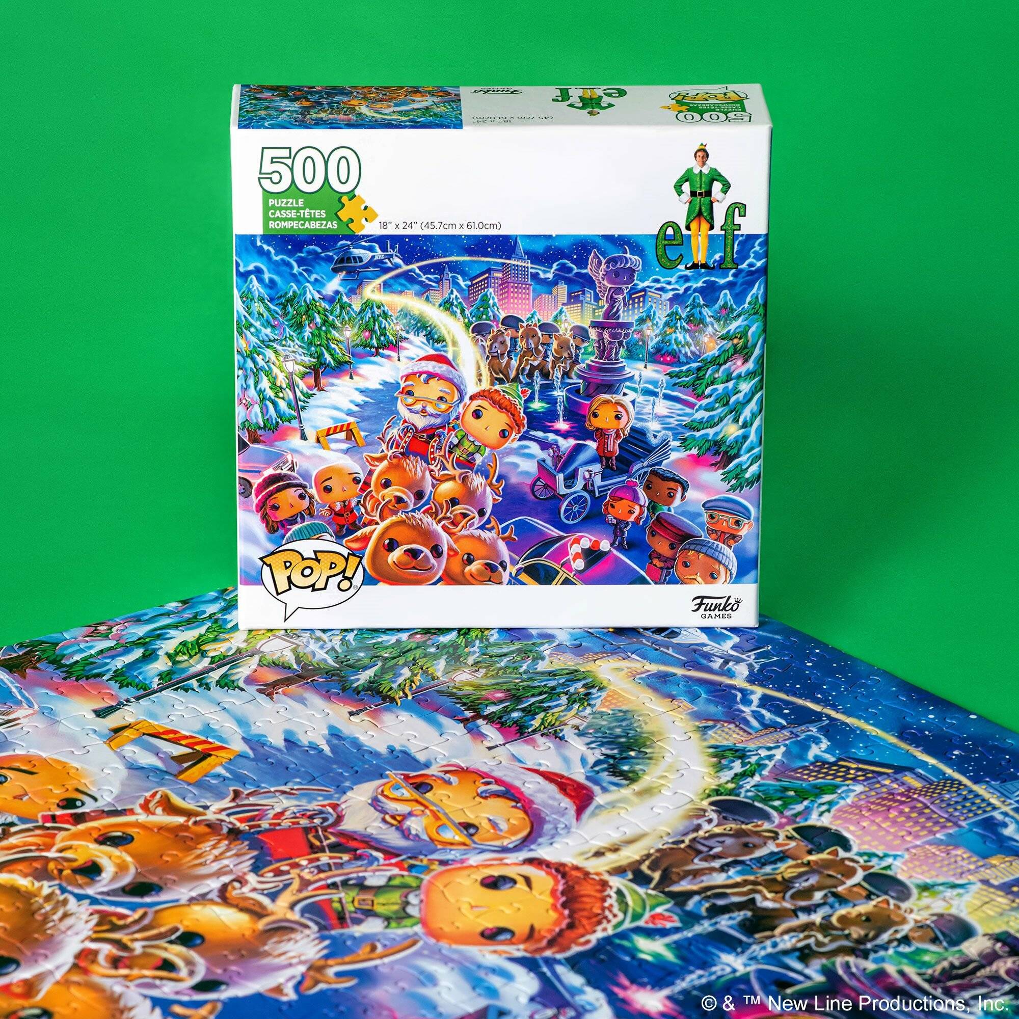 Buddy - Der Weihnachtself POP! Puzzle Collage (500 Teile)