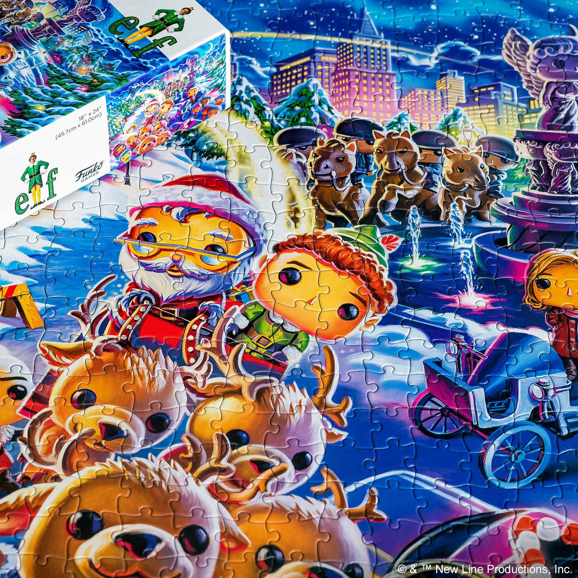Buddy - Der Weihnachtself POP! Puzzle Collage (500 Teile)
