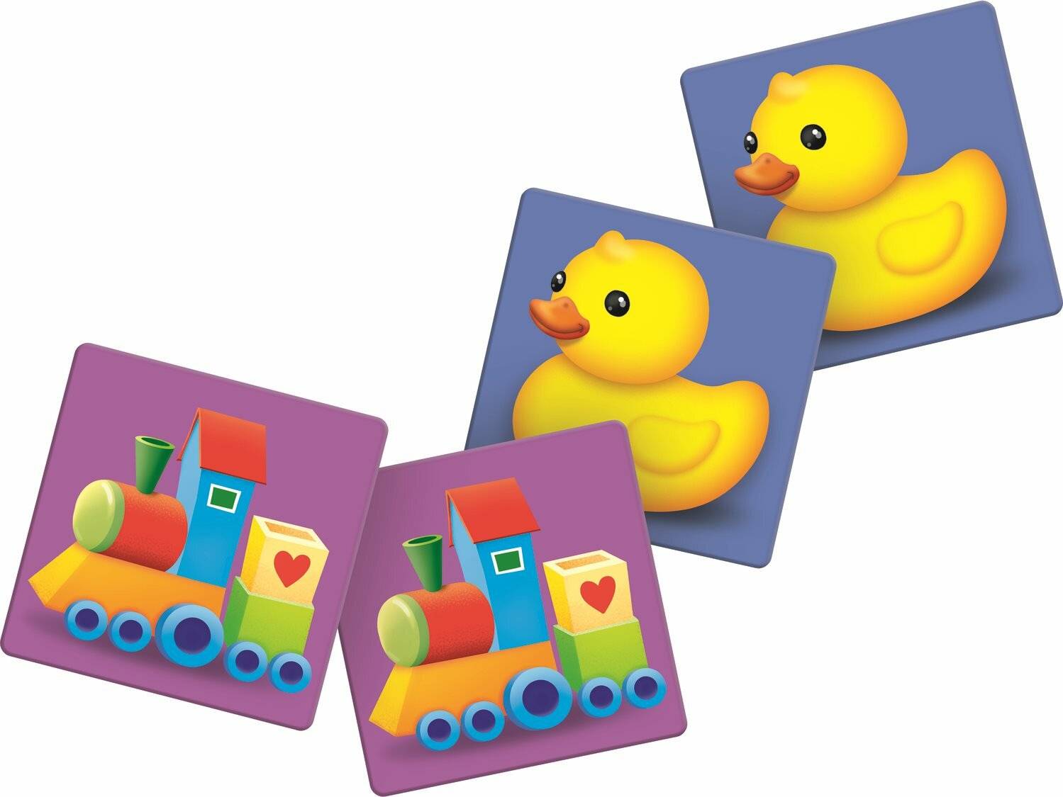 Maxi-Memory-Spiel Treblets und Teddybär