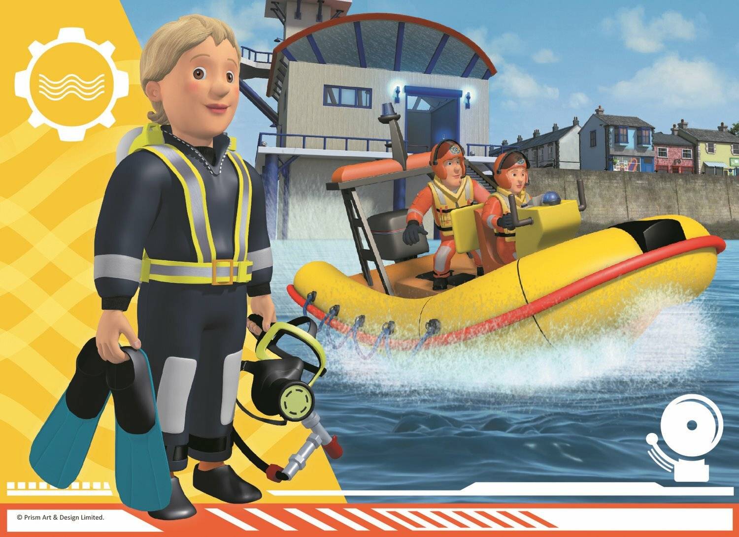 TREFL Puzzle Feuerwehrmann Sam: Auf dem Wasser 20 Teile