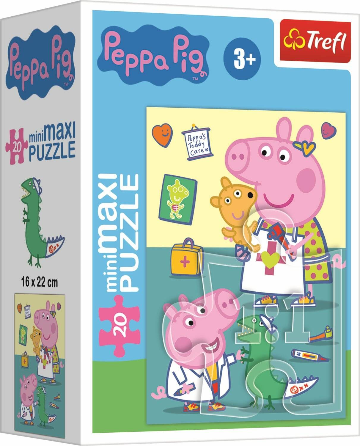 TREFL Display Puzzle Peppa Pig 20 Teile (24 Stück)