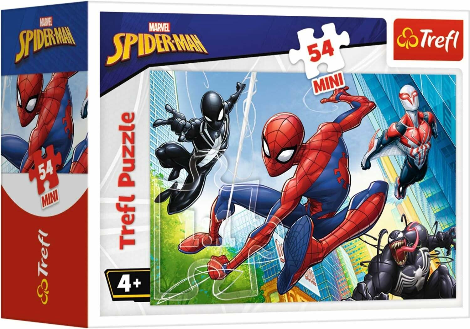 TREFL Puzzle Spiderman: Ein Team 54 Teile