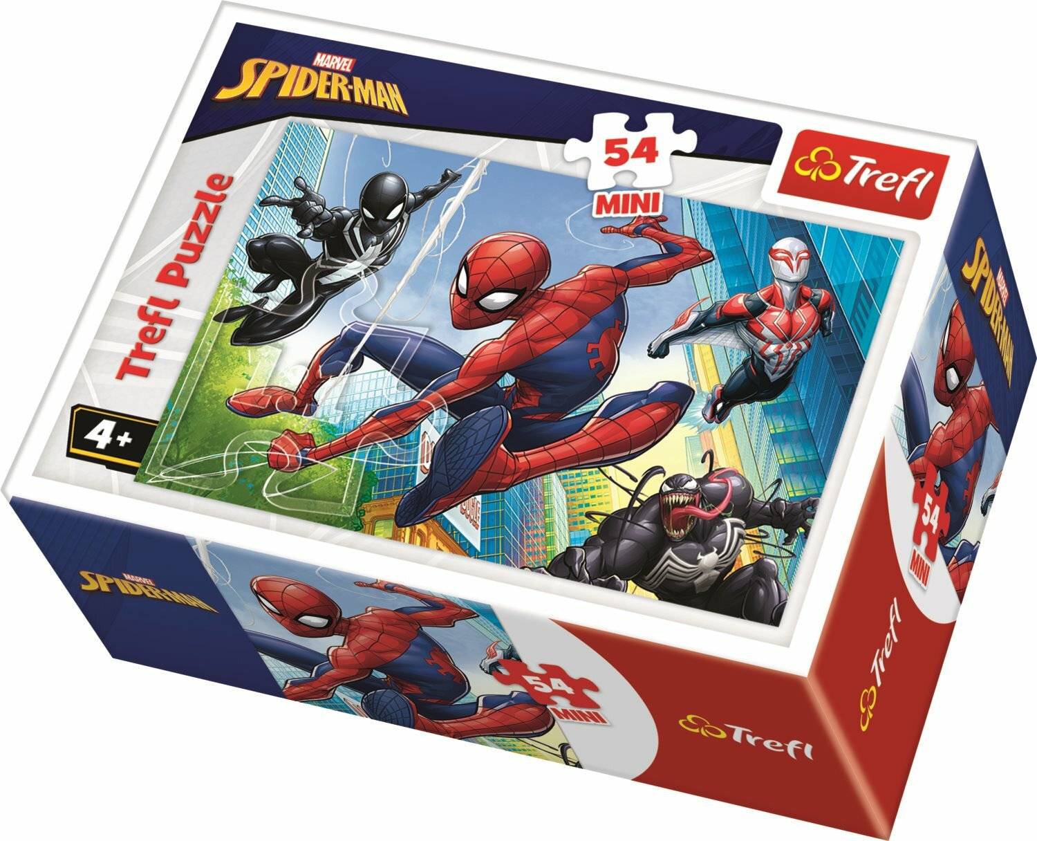 TREFL Puzzle Spiderman: Ein Team 54 Teile