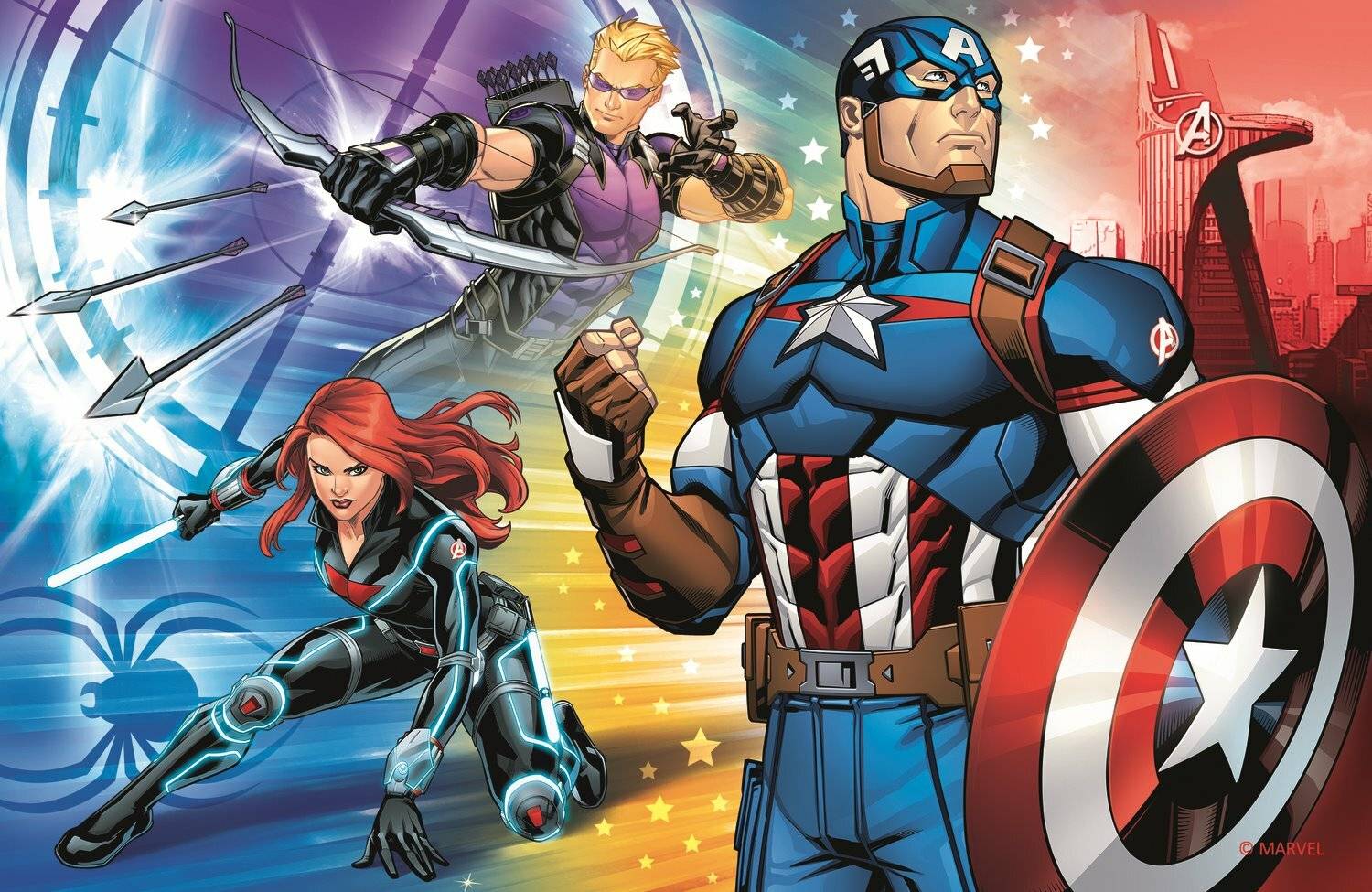 TREFL Puzzle Avengers: Captain America 54 Teile