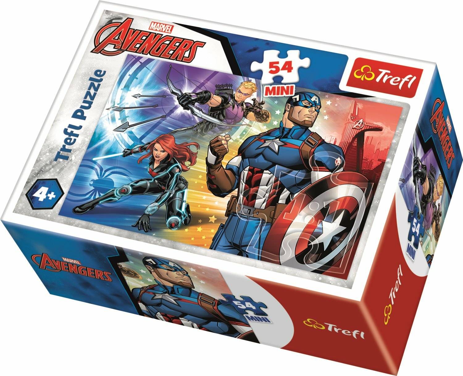 TREFL Puzzle Avengers: Captain America 54 Teile