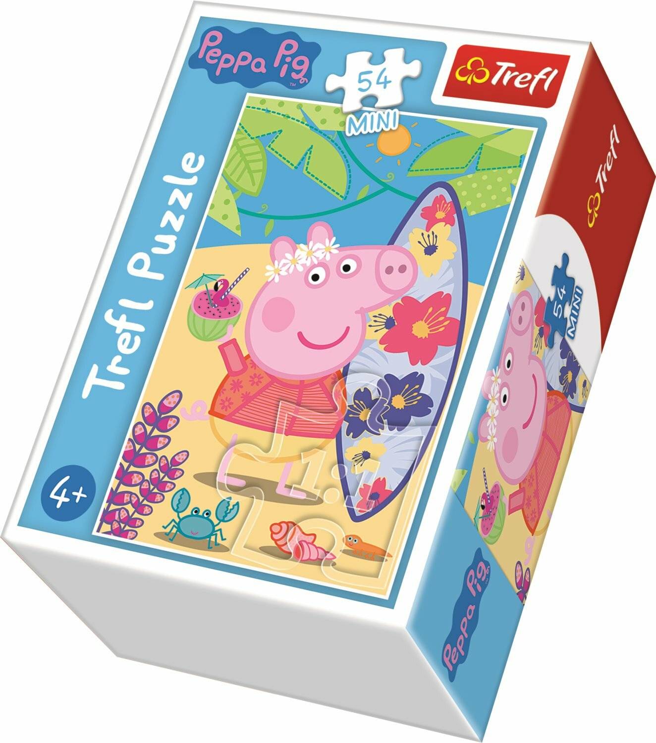 TREFL Puzzle Peppa Pig: On the Beach 54 Stück
