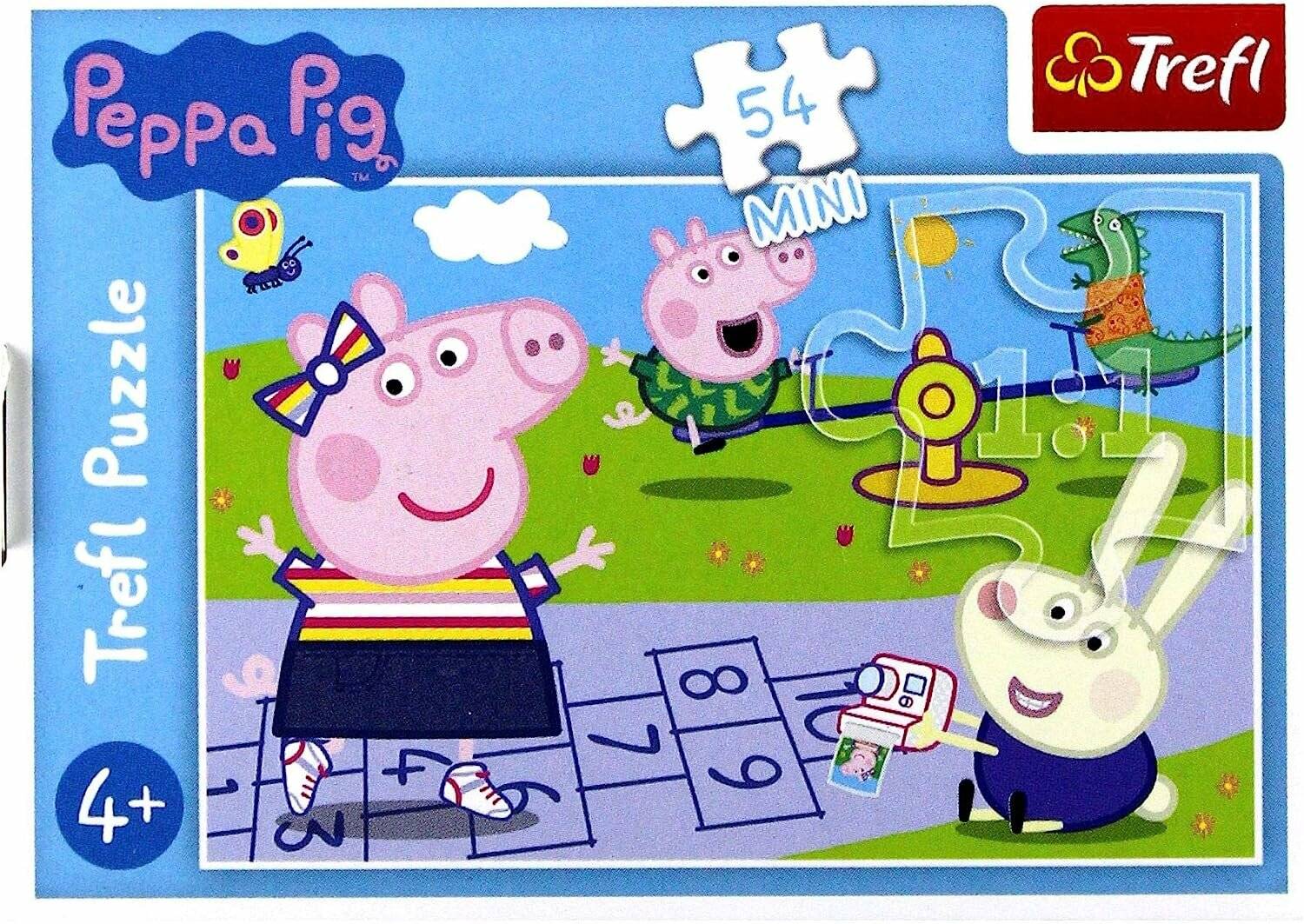 TREFL Puzzle Peppa Pig: Hüpfende Puppe 54 Teile