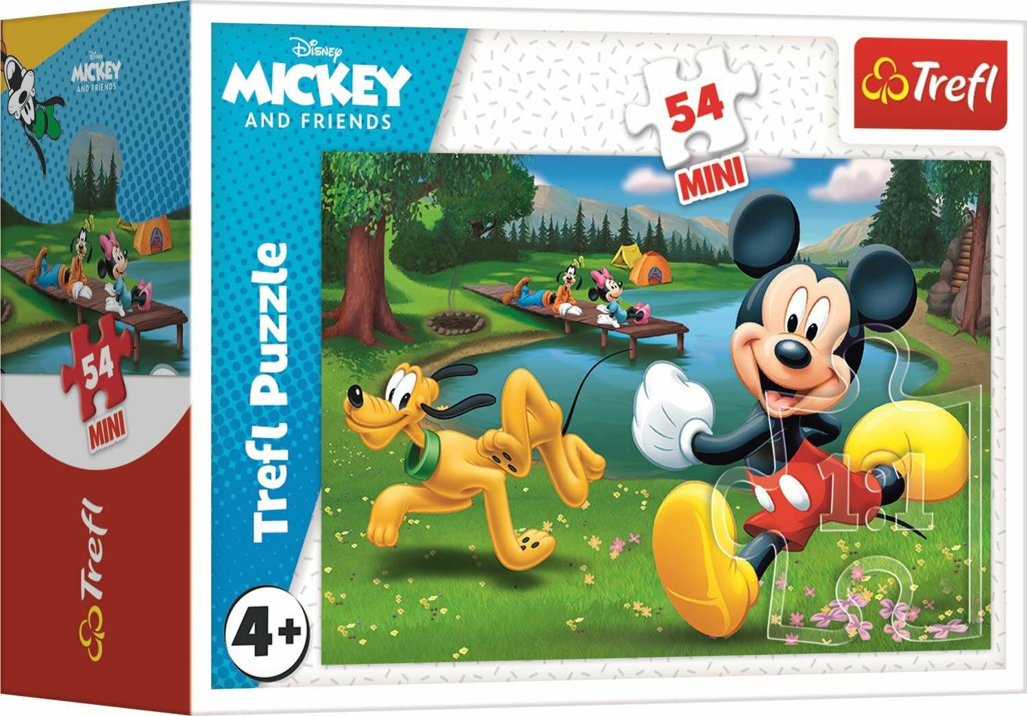 TREFL Puzzle Mickey Mouse: Am See 54 Teile