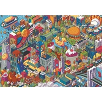 TREFL Puzzle UFT Eye-Spy Imaginary Cities: New York, USA 1000 Teile TREFL Puzzle UFT Eye-Spy Imaginary Cities: New York, USA 1000 Teile