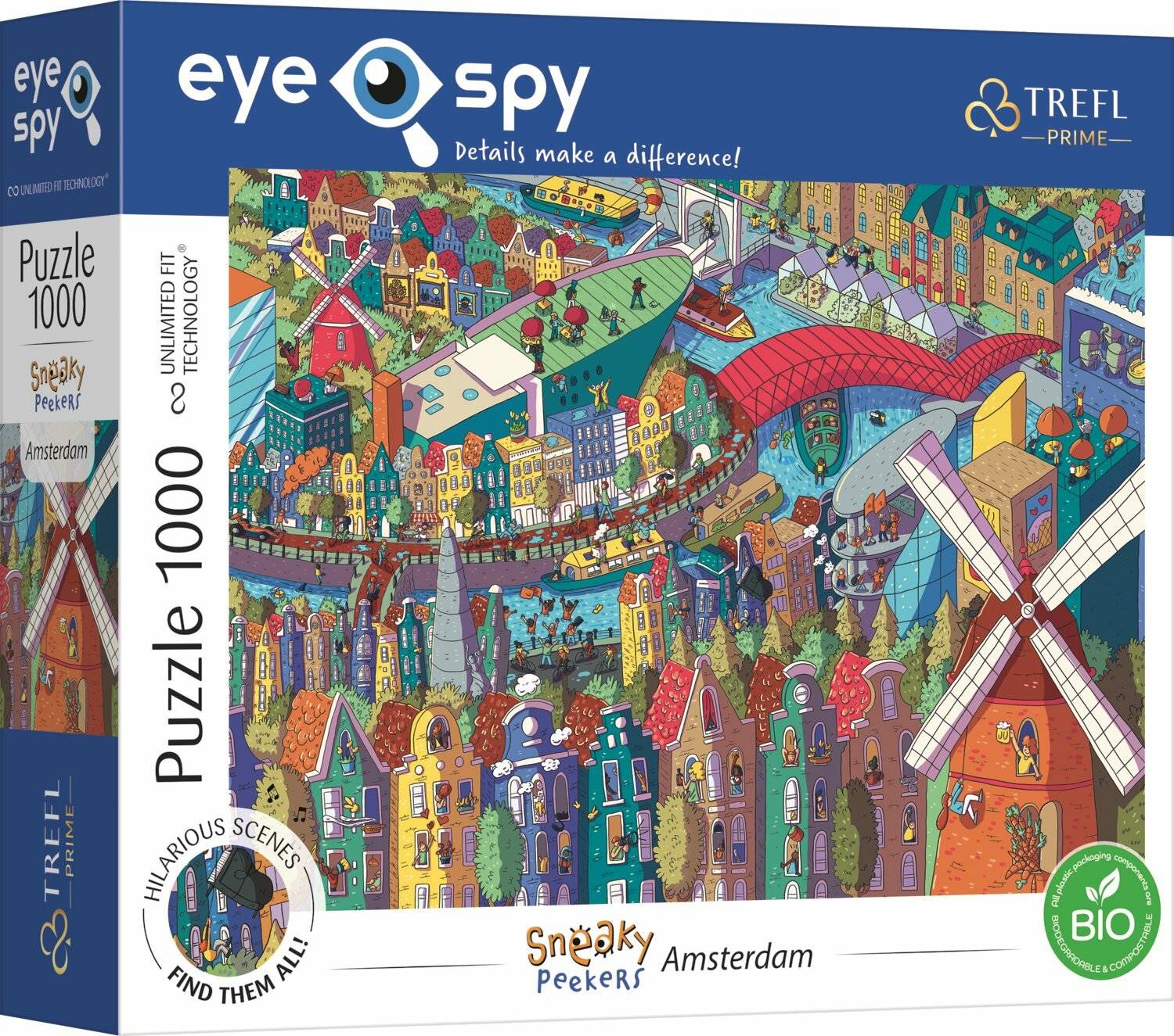 TREFL Puzzle UFT Eye-Spy: Amsterdam 1000 Teile