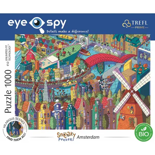 TREFL Puzzle UFT Eye-Spy: Amsterdam 1000 Teile TREFL Puzzle UFT Eye-Spy: Amsterdam 1000 Teile