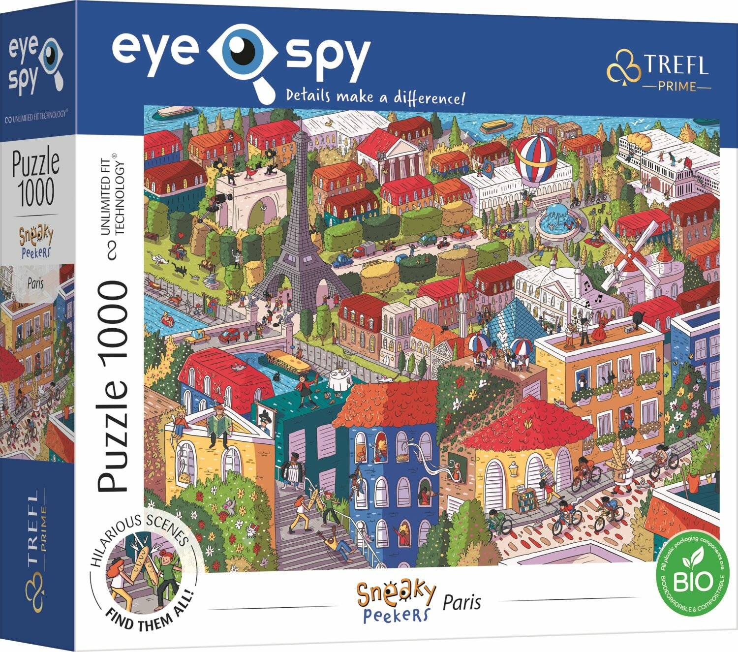 TREFL Puzzle UFT Eye-Spy: Paris 1000 Teile