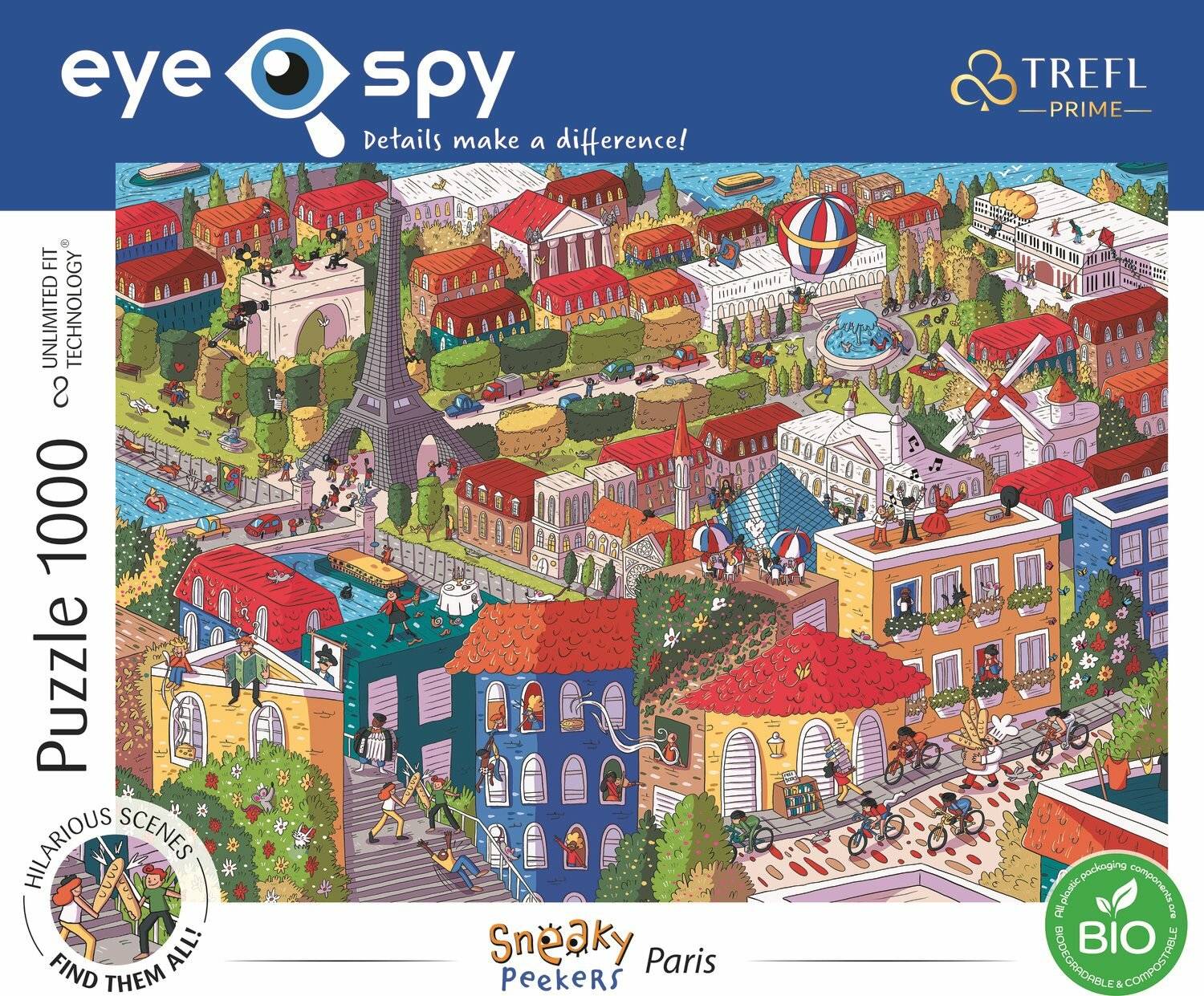 TREFL Puzzle UFT Eye-Spy: Paris 1000 Teile