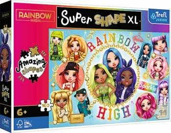 TREFL Puzzle Super Shape XL Rainbow High 160 Teile