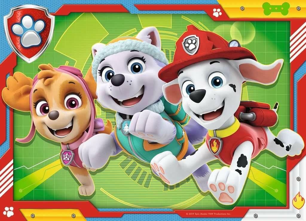 4 Puzzle 42 Stück Stoßstange Pack - Paw Patrol