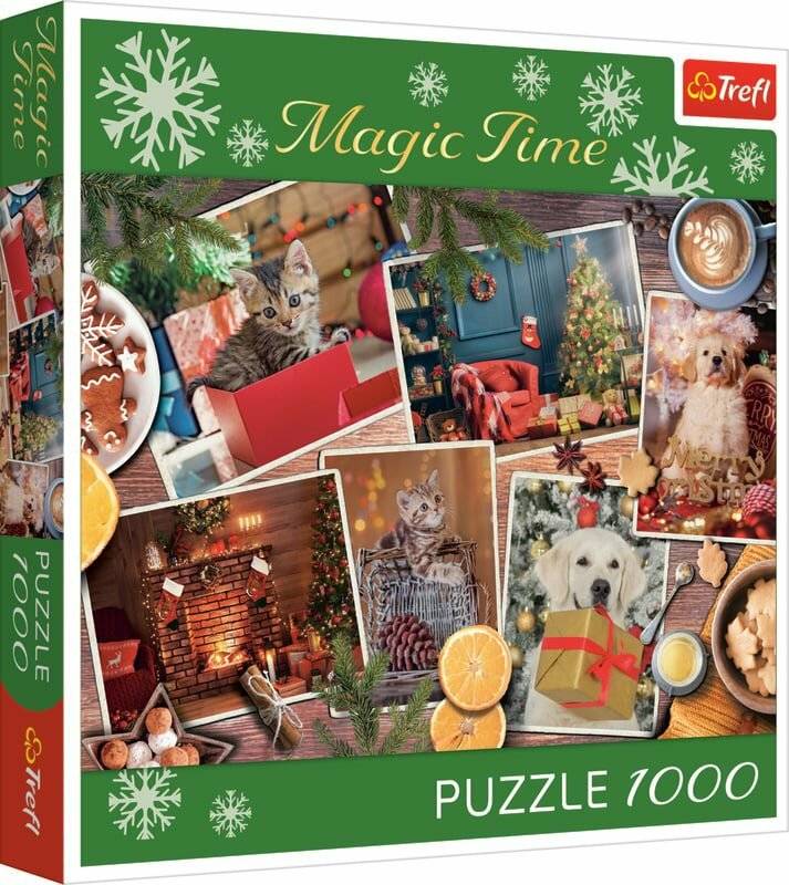 TREFL Puzzle Magic Christmas Time 1000 Teile