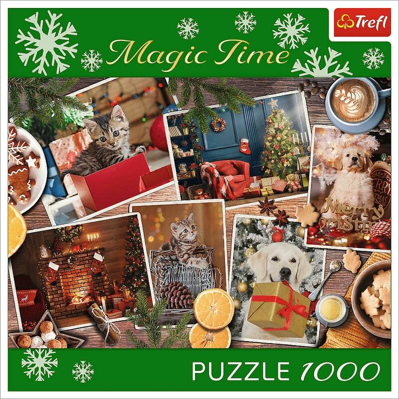 TREFL Puzzle Magic Christmas Time 1000 Teile