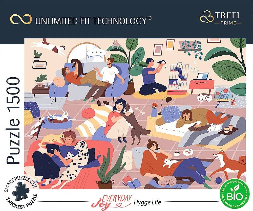 TREFL Puzzle UFT Everyday Joy: Das coole Leben 1500 Teile