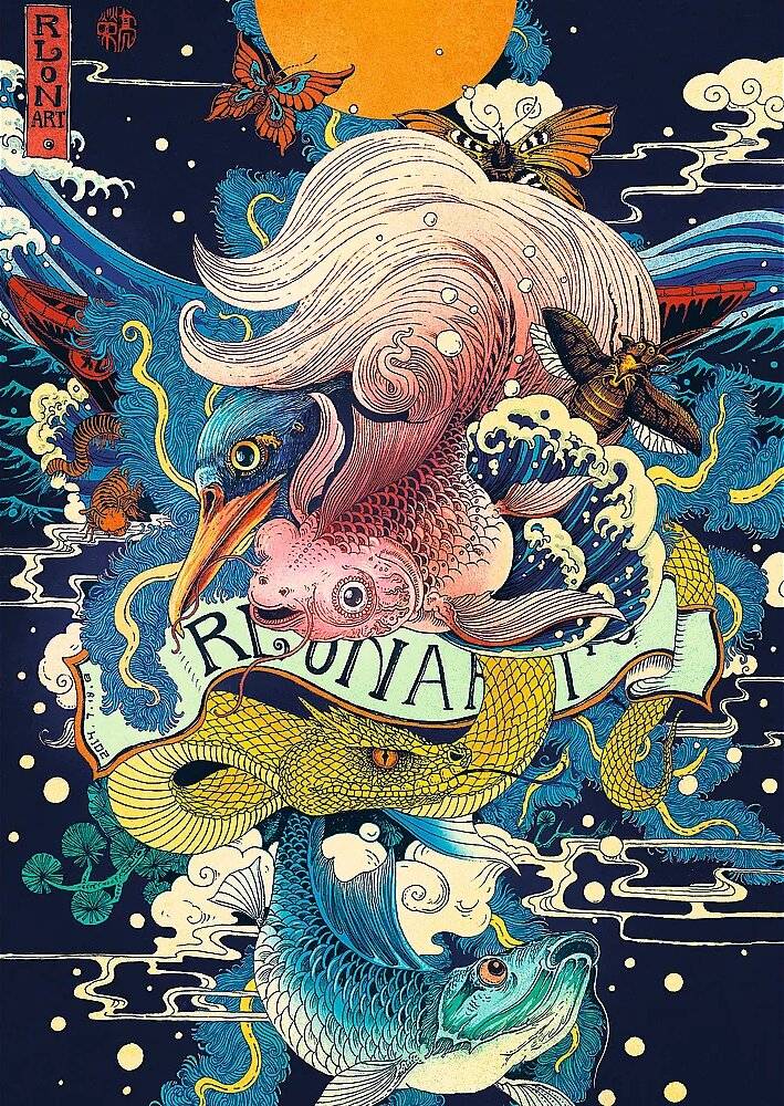 TREFL Puzzle UFT Velvet Soft Touch: Die ungezähmte Welt des Lebens 500 Teile