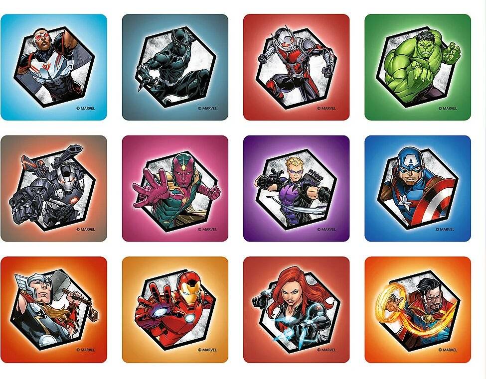 TREFL 3in1 Avengers: Helden in Aktion (2x Puzzle + Memory-Spiel)