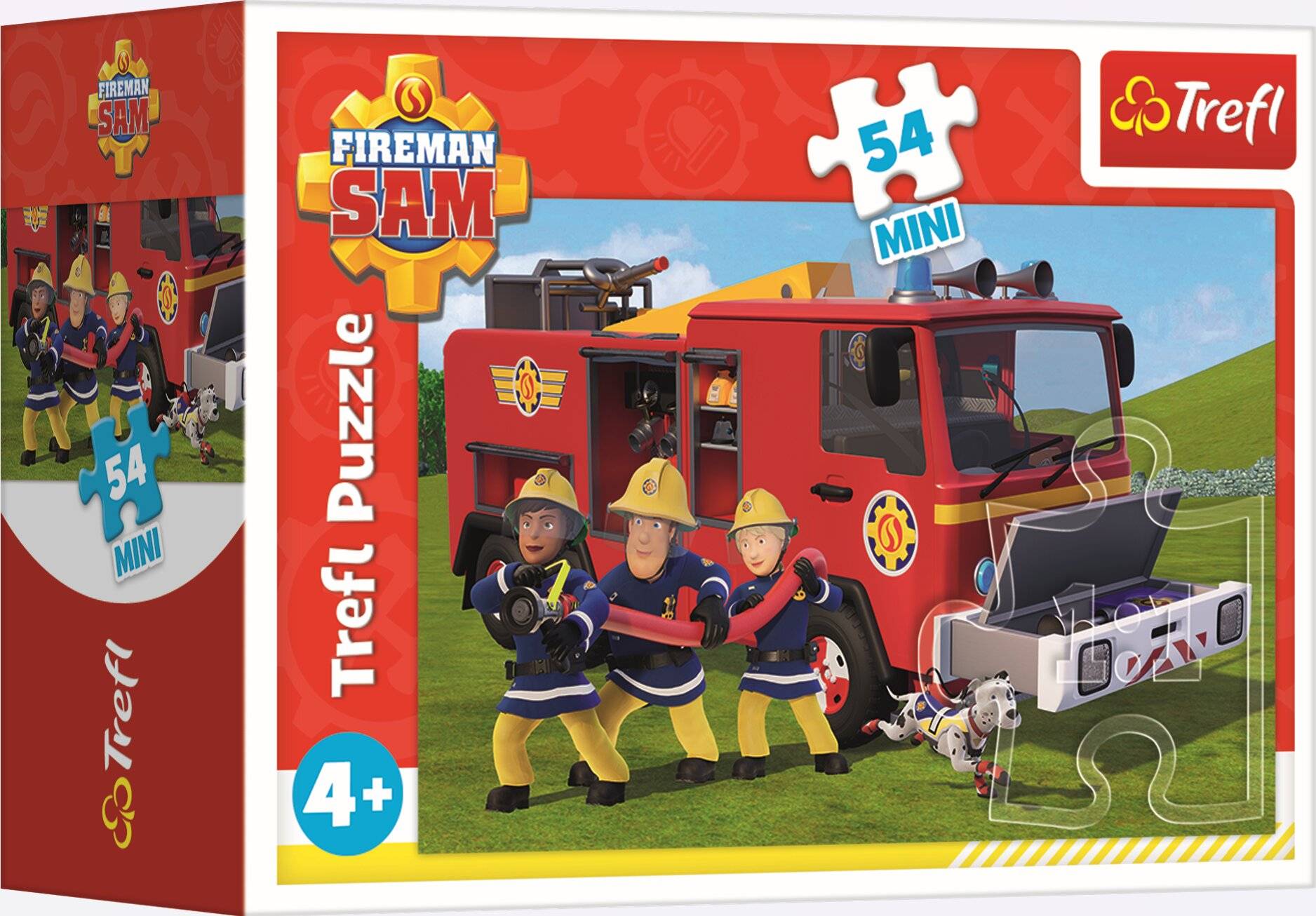 TREFL Display Puzzle Feuerwehrmann Sam 54 Teile (40 Stück)