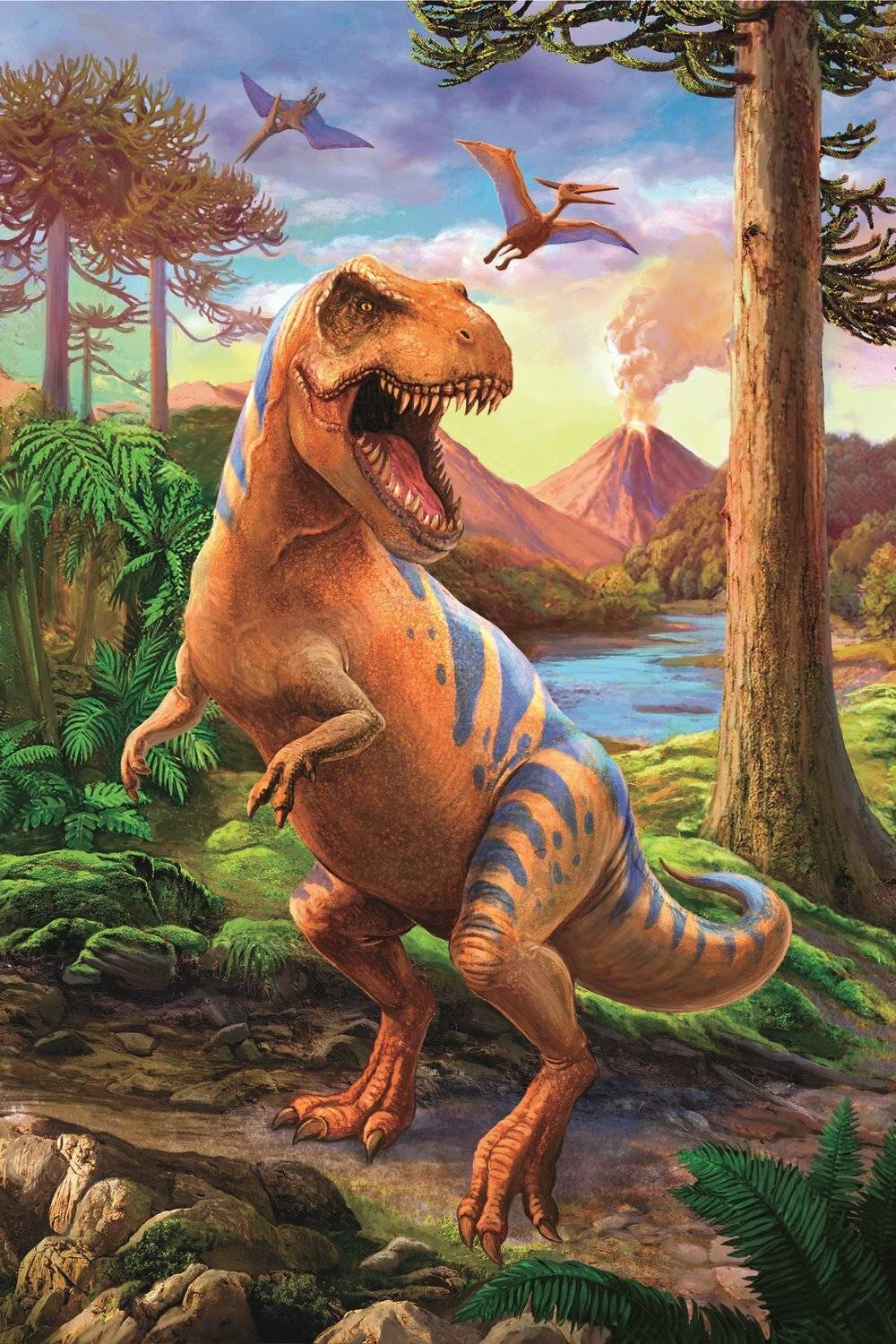 TREFL Puzzle Amazing dinosaurs: Tyrannosaurus 54 Teile