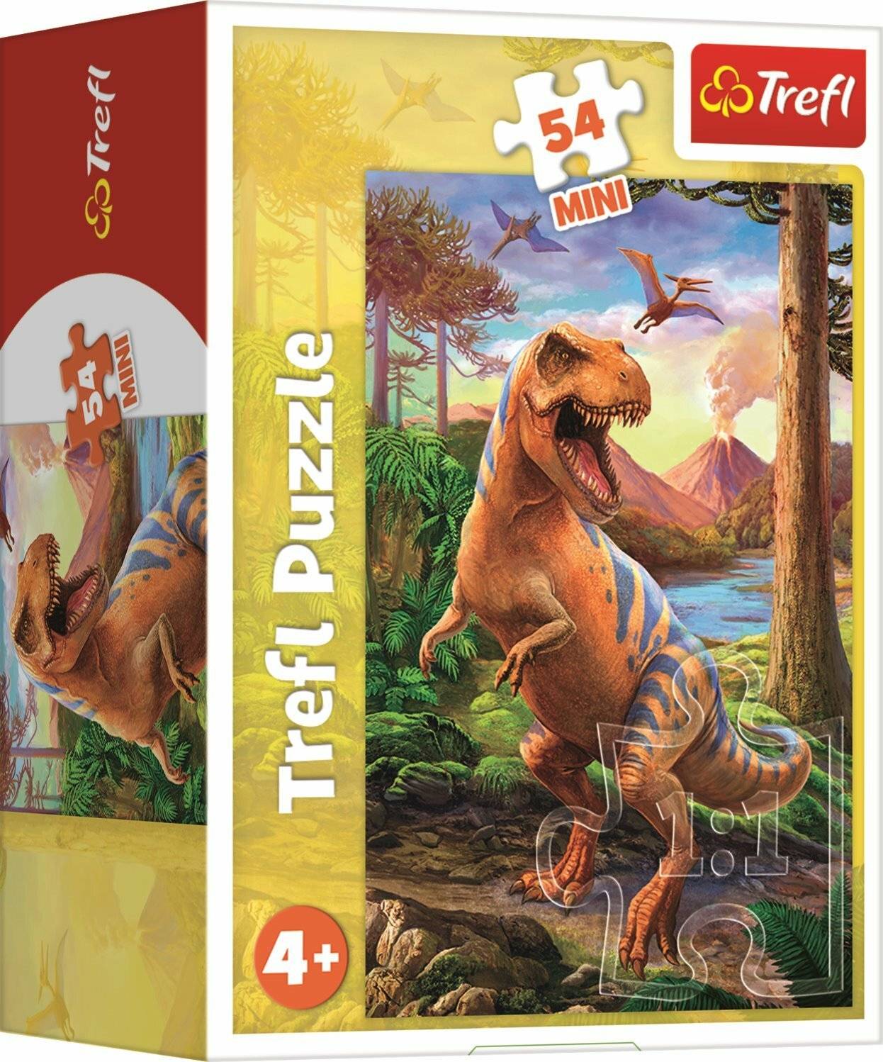 TREFL Puzzle Amazing dinosaurs: Tyrannosaurus 54 Teile