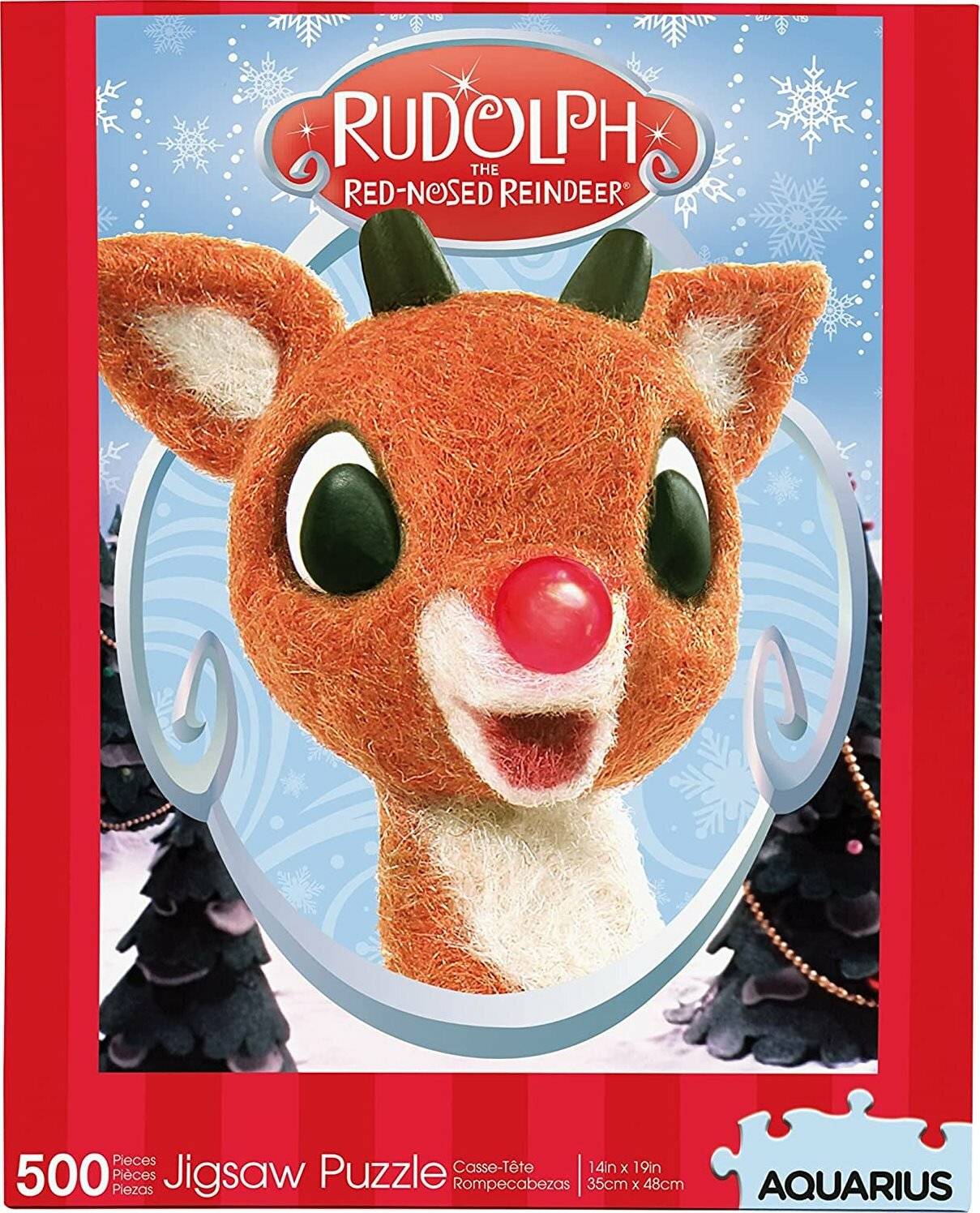 AQUARIUS Puzzle Rentier Rudolph 500 Teile