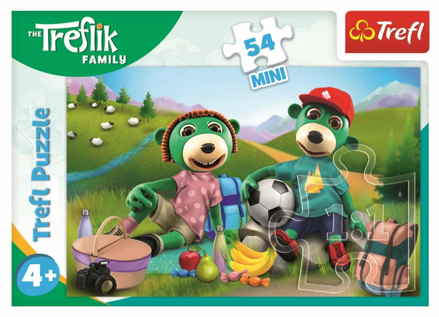 Puzzle Treflings: Auf einer Reise 54 Teile