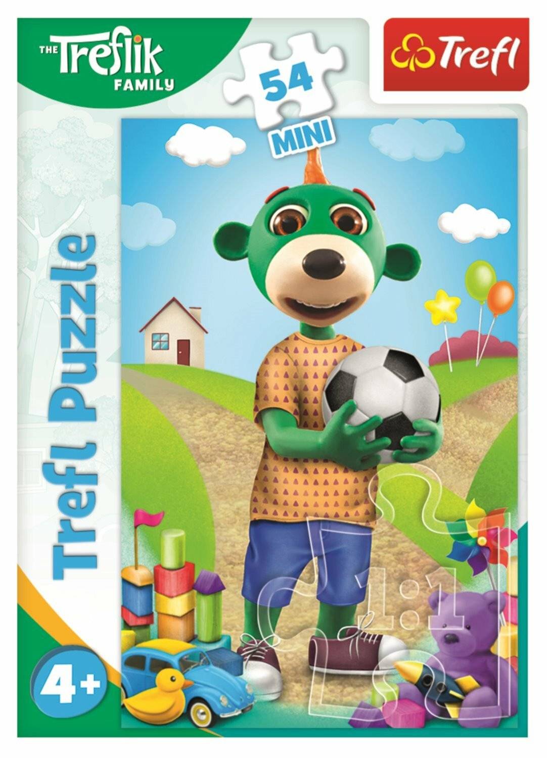 Puzzle Treflings: Bruder 54 Teile