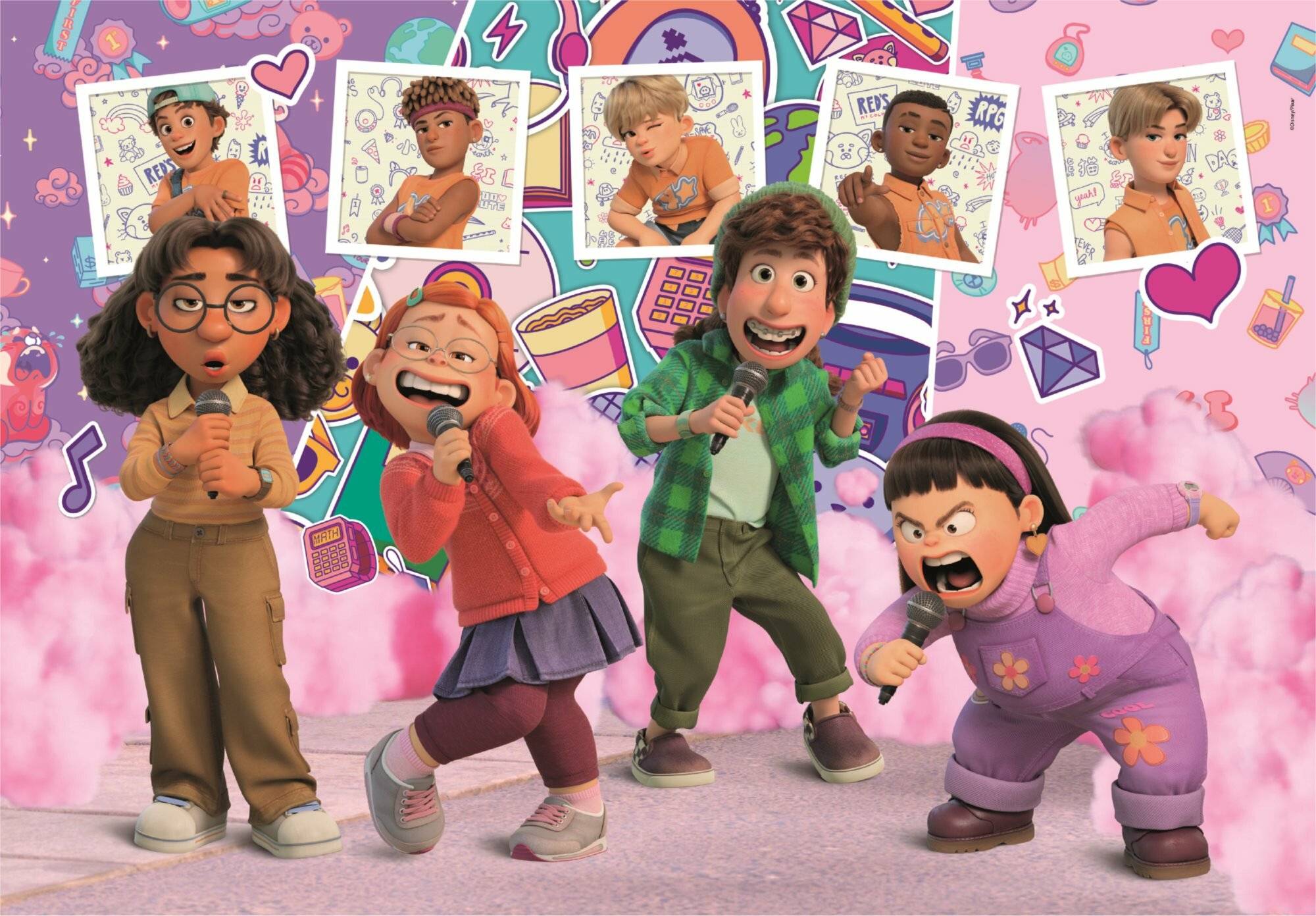 CLEMENTONI Puzzle Disney: Verwandlung 104 Teile