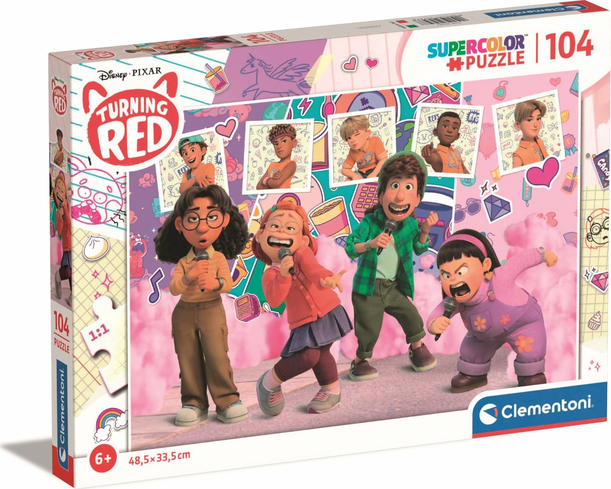 CLEMENTONI Puzzle Disney: Verwandlung 104 Teile